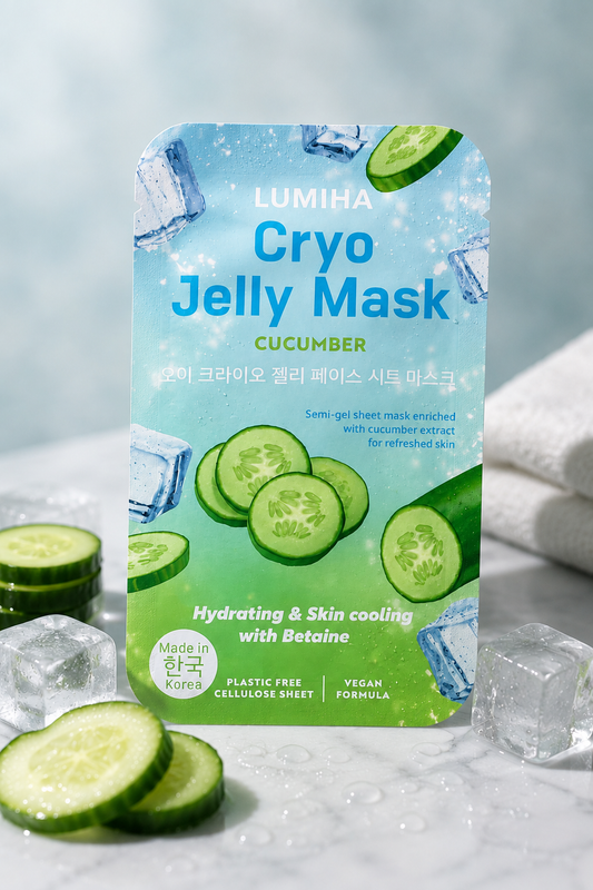 Masque Gelée Cryo Concombre – Lumiha