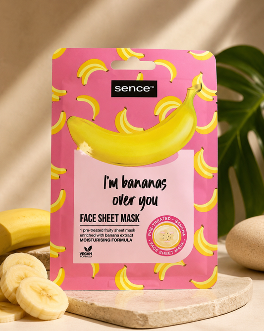 Masque Tissu Banane "I'm Bananas Over You" – Sence