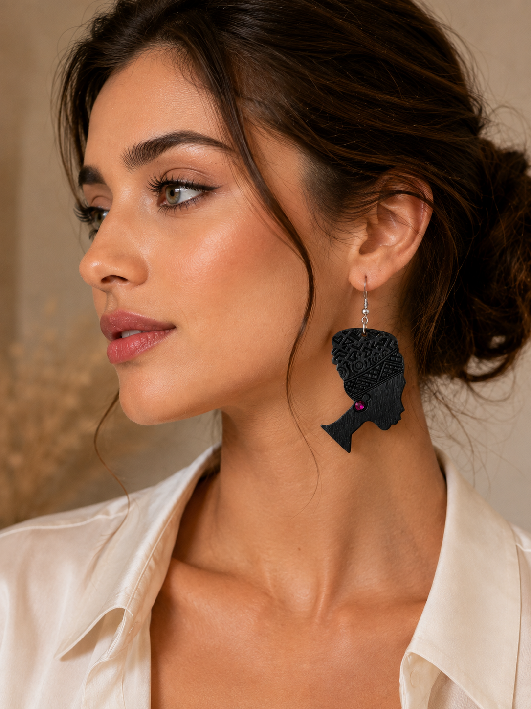 Boucles d'oreilles Reine Africaine