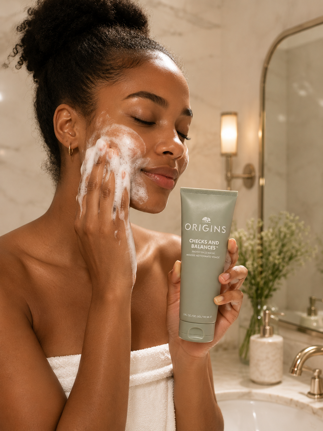 Origins Checks and Balances™ – Mousse Nettoyante Visage 150ml