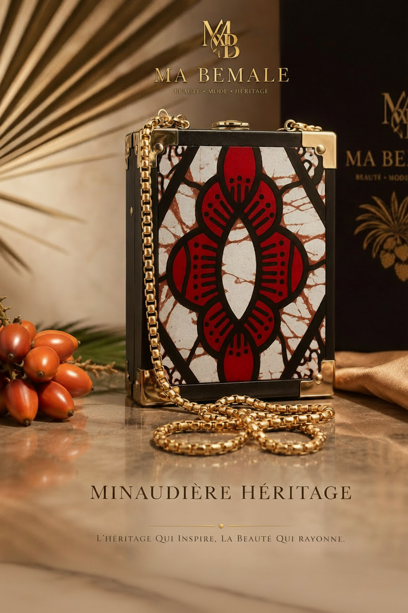 Minaudière Héritage Rouge Wax – MA BEMALE