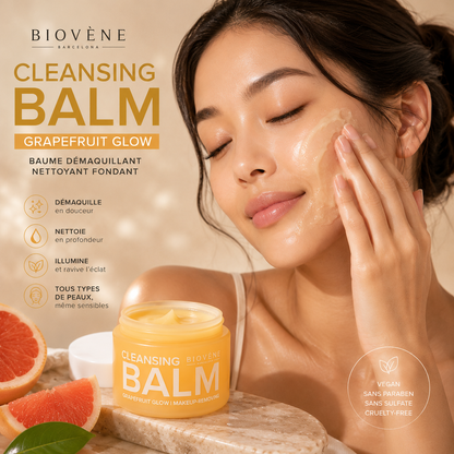 Cleansing Balm Grapefruit Glow – Biovène Barcelona