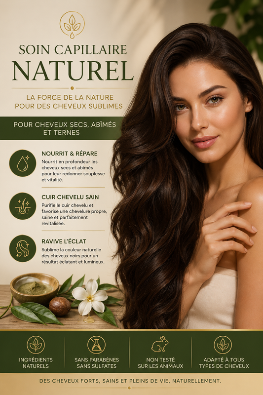 Poudre de Sidr (Jujubier) 100g – Soin Naturel Cheveux & Visage