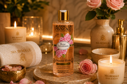 Douche Huile Nourrissante Rose Envoutante – Jeanne en Provence