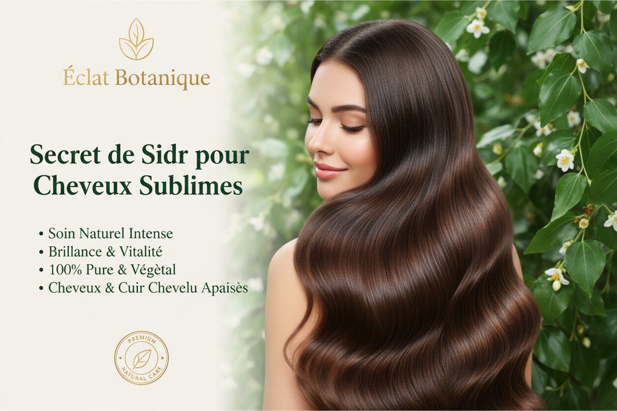 Bannière soin capillaire naturel