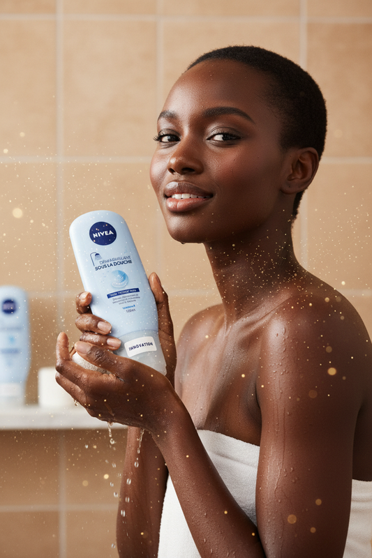 Nivea Démaquillant - Femme à peau noire