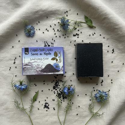 Savon au Nigelle - Flat lay