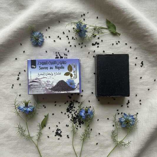 Savon au Nigelle - Flat lay