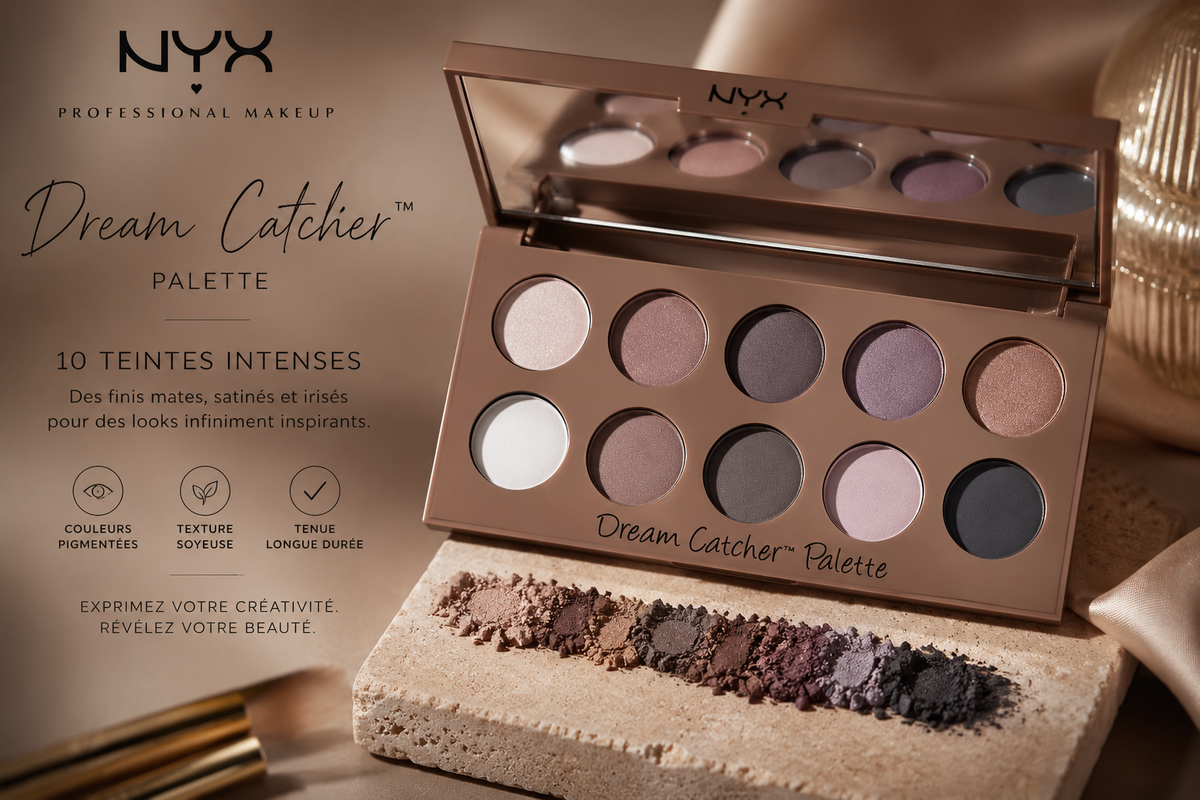NYX Dream Catcher Palette – Ombre à Paupières